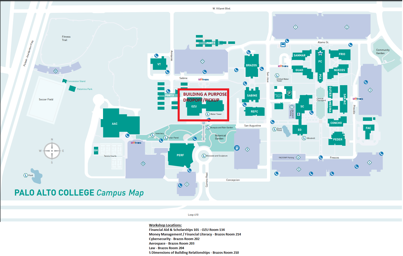 Palo Alto College Campus Map Southside Student Empowerment Symposium – Building A Purpose